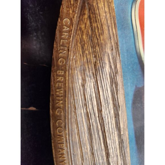 Vintage Carling Black Label Beer Plastic Wall Sign - Picture 8 of 12